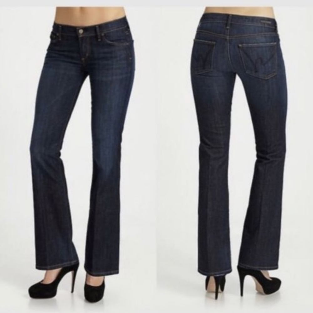 EUC Citizens Of Humanity Dark Blue Straight Leg Jeans